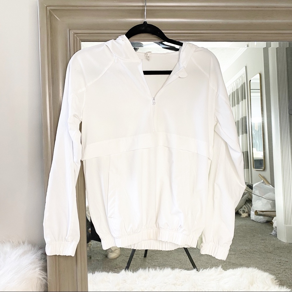 ⚡️Layers White Quarter Zip